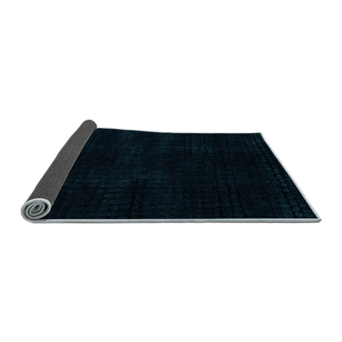 Sideview of Abstract Light Blue Modern Rug, abs4403lblu