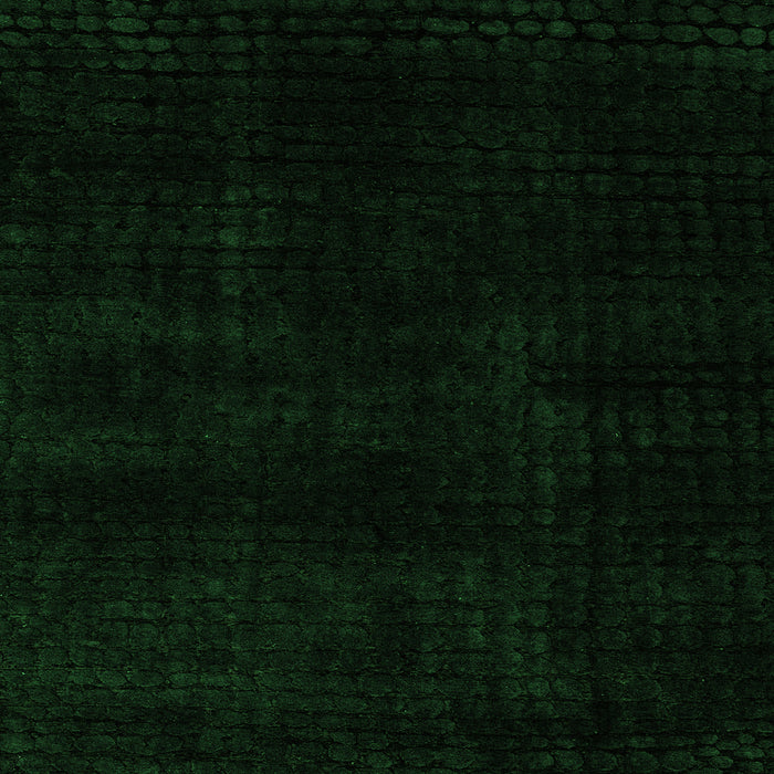 Square Abstract Green Modern Rug, abs4403grn