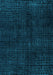 Abstract Light Blue Modern Rug, abs4404lblu