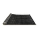 Sideview of Abstract Gray Modern Rug, abs4404gry