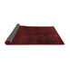 Abstract Red Modern Area Rugs