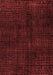 Abstract Red Modern Area Rugs