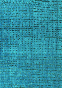 Abstract Turquoise Modern Rug, abs4405turq