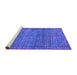 Sideview of Machine Washable Abstract Purple Modern Area Rugs, wshabs4405pur