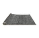 Sideview of Abstract Gray Modern Rug, abs4405gry