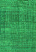 Machine Washable Abstract Green Modern Area Rugs, wshabs4405grn