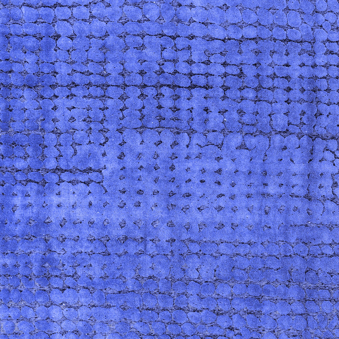 Abstract Blue Modern Rug, abs4405blu