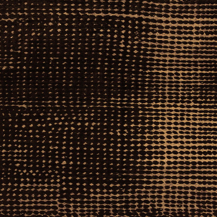 Square Machine Washable Abstract Orange Modern Area Rugs, wshabs4406org