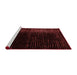 Modern Red Washable Rugs