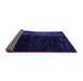 Sideview of Abstract Purple Modern Rug, abs4406pur