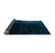 Sideview of Abstract Light Blue Modern Rug, abs4406lblu