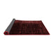 Abstract Red Modern Area Rugs