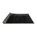 Sideview of Abstract Gray Modern Rug, abs4406gry