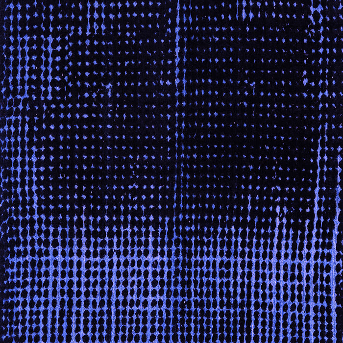 Square Machine Washable Abstract Purple Modern Area Rugs, wshabs4407pur