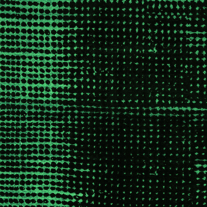 Abstract Green Modern Rug, abs4407grn