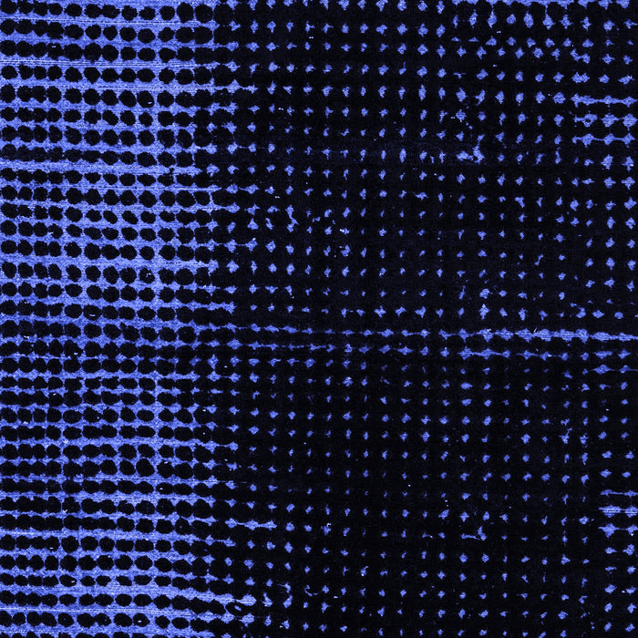 Abstract Blue Modern Rug, abs4407blu