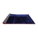 Sideview of Abstract Purple Modern Rug, abs4407pur