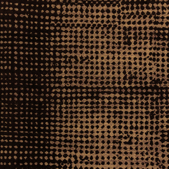 Abstract Orange Modern Rug, abs4408org