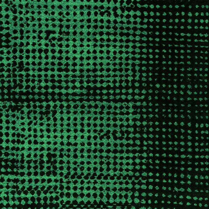 Machine Washable Abstract Green Modern Area Rugs, wshabs4408grn