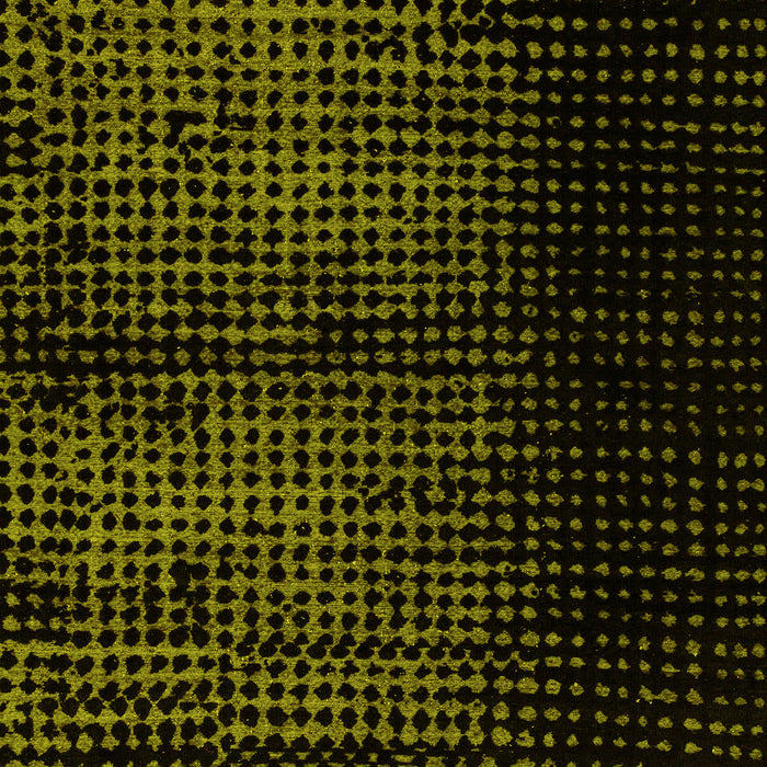 Machine Washable Abstract Yellow Modern Rug, wshabs4408yw