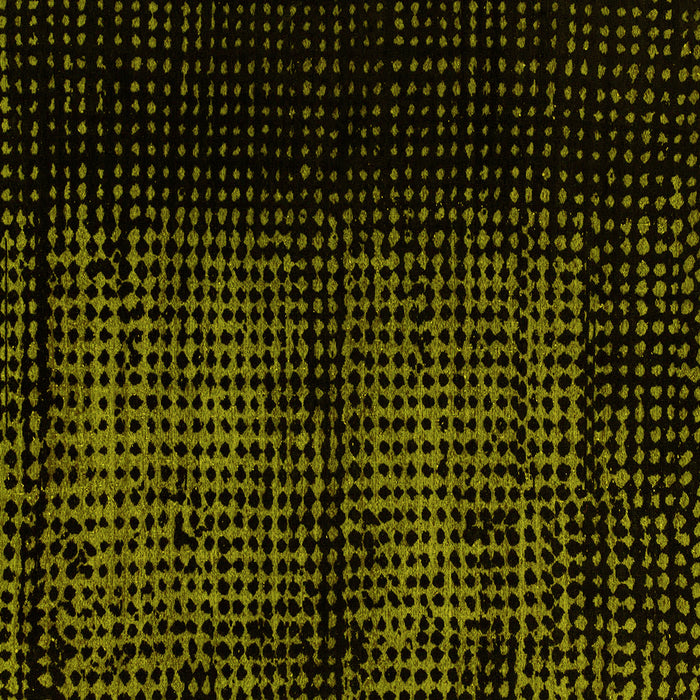 Square Abstract Yellow Modern Rug, abs4408yw