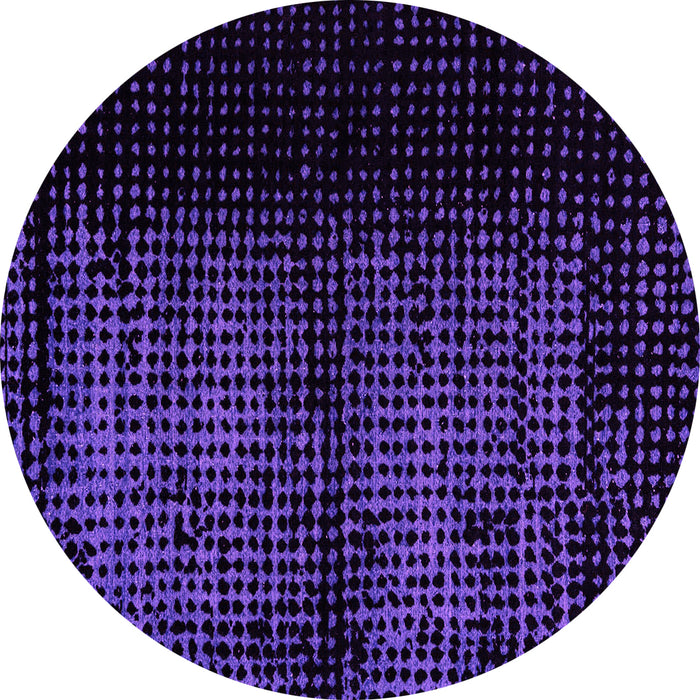 Round Abstract Pink Modern Rug, abs4408pnk
