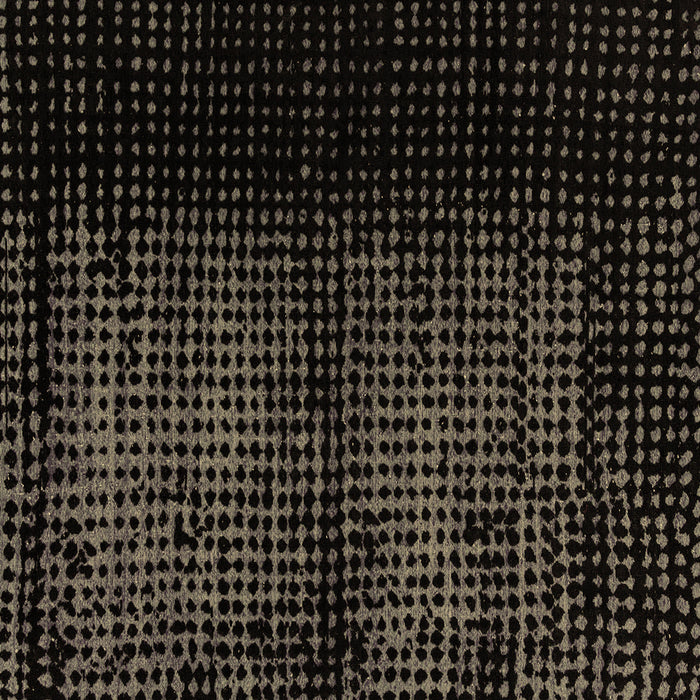 Square Machine Washable Abstract Brown Modern Rug, wshabs4408brn