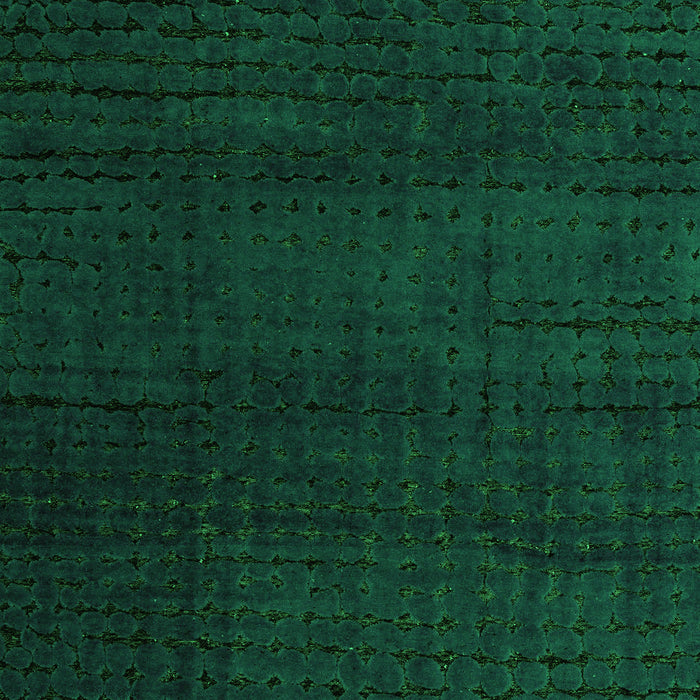 Machine Washable Oriental Green Modern Area Rugs, wshabs4409grn