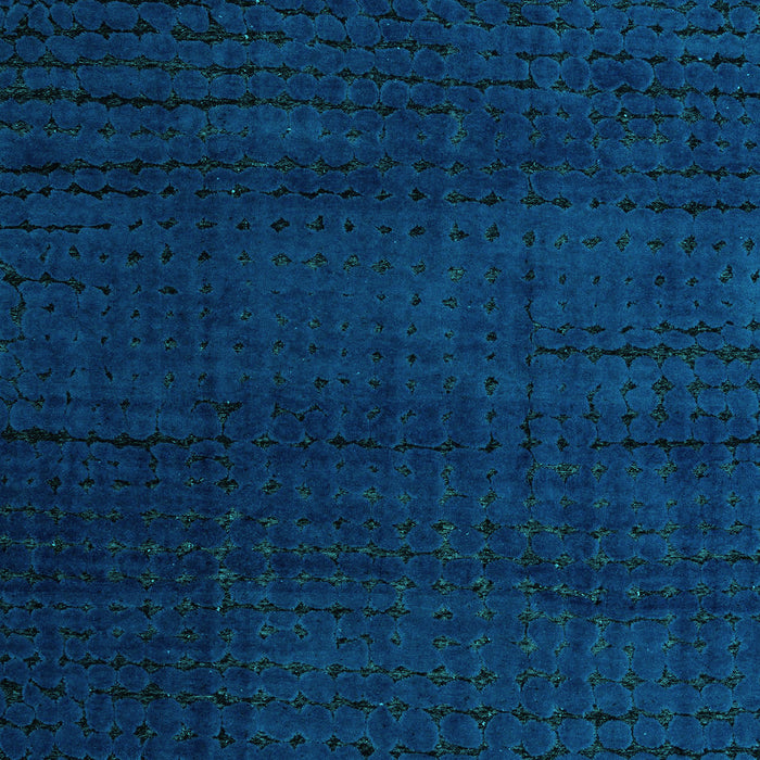 Machine Washable Oriental Turquoise Modern Area Rugs, wshabs4409turq