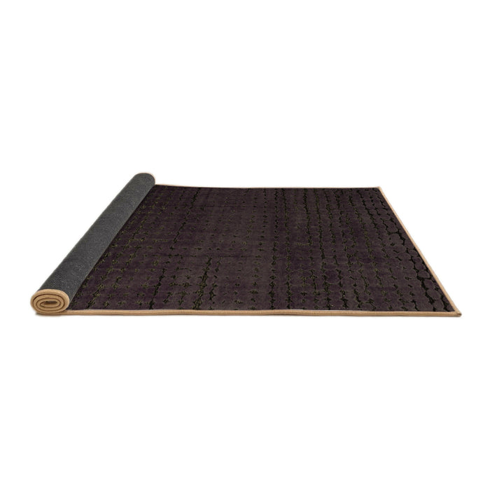 Sideview of Oriental Brown Modern Rug, abs4409brn