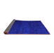 Sideview of Oriental Purple Modern Rug, abs4409pur