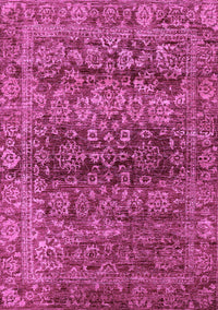 Oriental Purple Traditional Rug, abs440pur