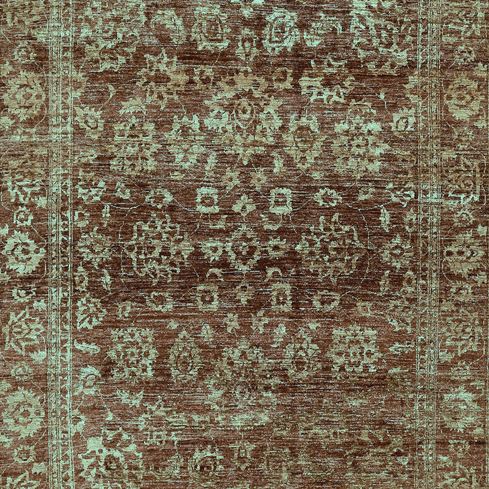 Machine Washable Oriental Light Blue Traditional Rug, wshabs440lblu