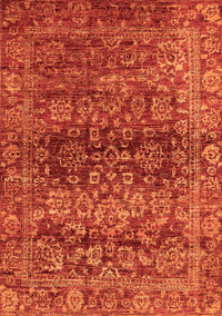 Oriental Orange Traditional Rug, abs440org