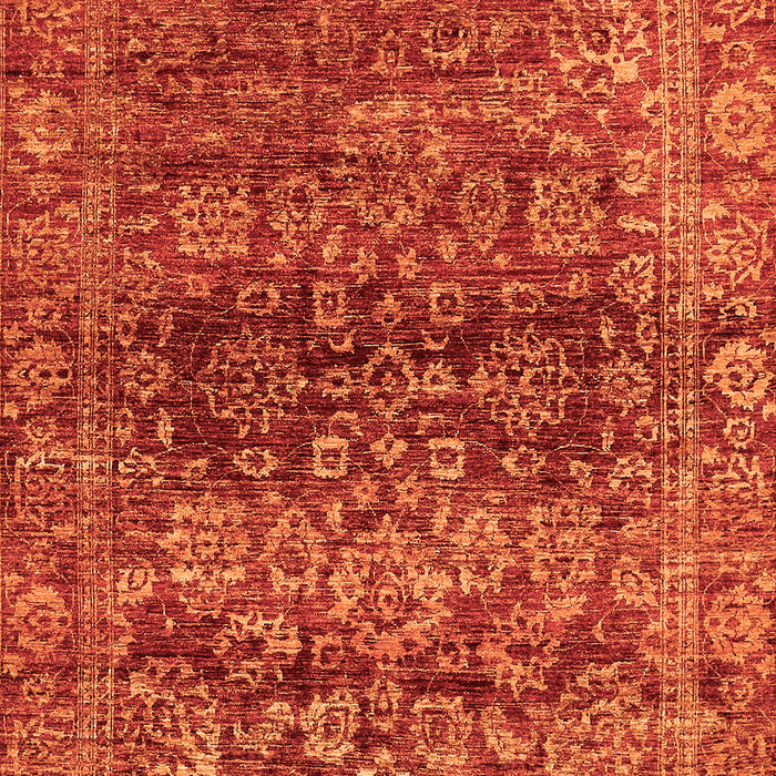 Oriental Orange Traditional Rug, abs440org