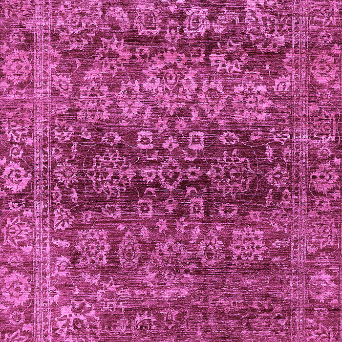 Machine Washable Oriental Purple Traditional Area Rugs, wshabs440pur
