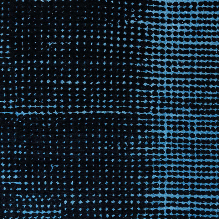 Machine Washable Abstract Black Rug, wshabs4410