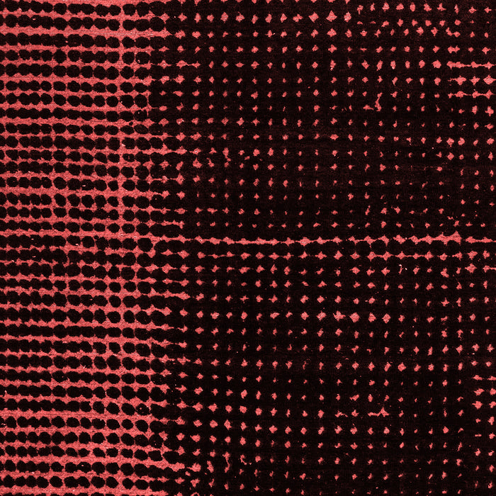 Machine Washable Oriental Red Modern Rug, wshabs4410red