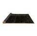 Sideview of Oriental Brown Modern Rug, abs4410brn