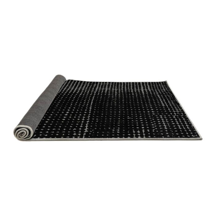 Sideview of Oriental Gray Modern Rug, abs4410gry