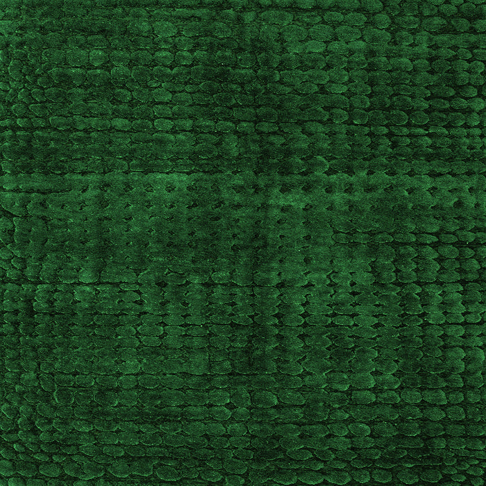Square Machine Washable Oriental Green Modern Area Rugs, wshabs4411grn