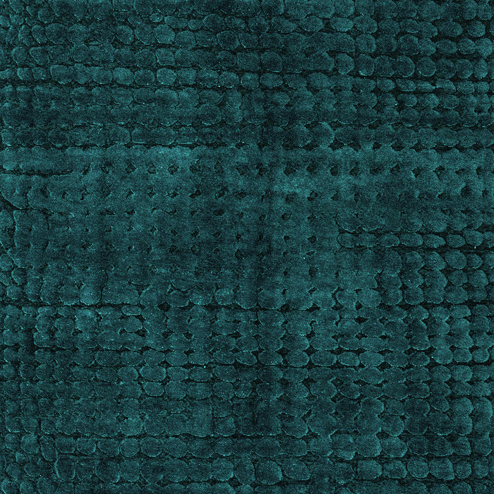 Machine Washable Oriental Turquoise Modern Area Rugs, wshabs4411turq