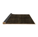 Sideview of Oriental Brown Modern Rug, abs4411brn