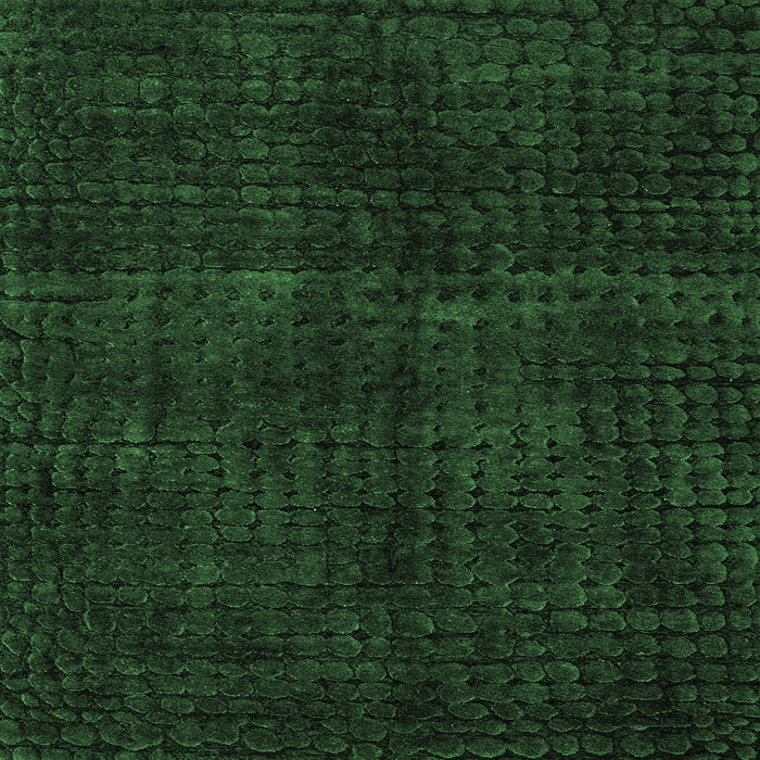 Square Machine Washable Oriental Emerald Green Modern Area Rugs, wshabs4411emgrn