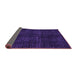 Sideview of Oriental Purple Modern Rug, abs4411pur