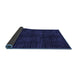 Sideview of Oriental Blue Modern Rug, abs4411blu