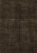 Machine Washable Oriental Brown Modern Rug, wshabs4411brn