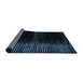 Sideview of Abstract Black Oriental Rug, abs4412