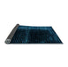 Sideview of Oriental Light Blue Modern Rug, abs4412lblu