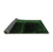 Sideview of Oriental Emerald Green Modern Rug, abs4412emgrn